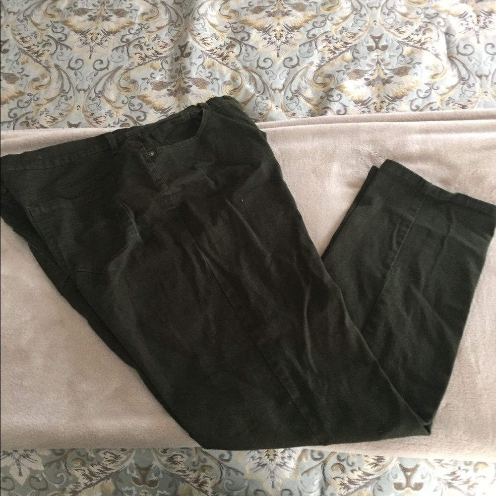 Style & Co Olive Jeans